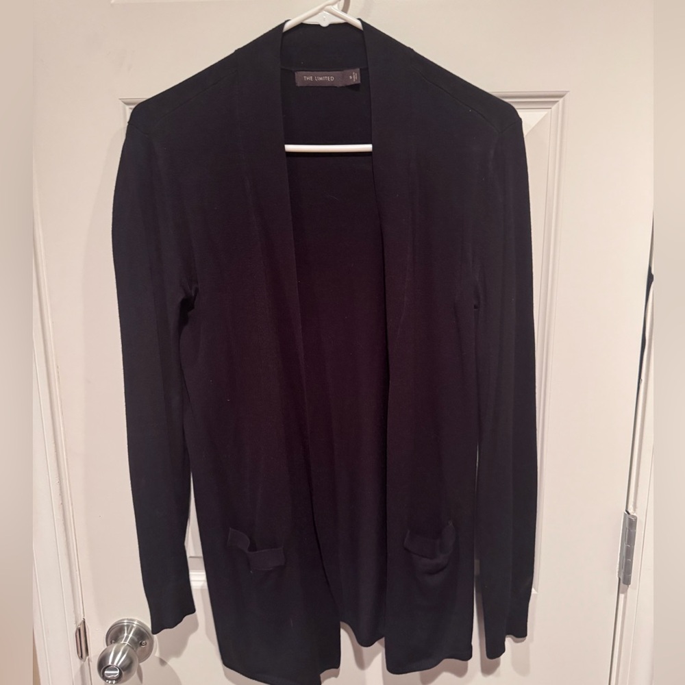 The Limited Elegant Black Cardigan